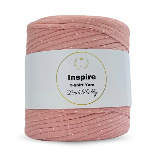 LindeHobby Inspire Print 62 Pêche avec pois blancs