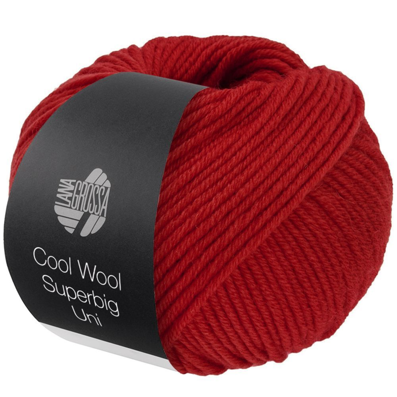 Lana Grossa Cool Wool Superbig 9 Rouge