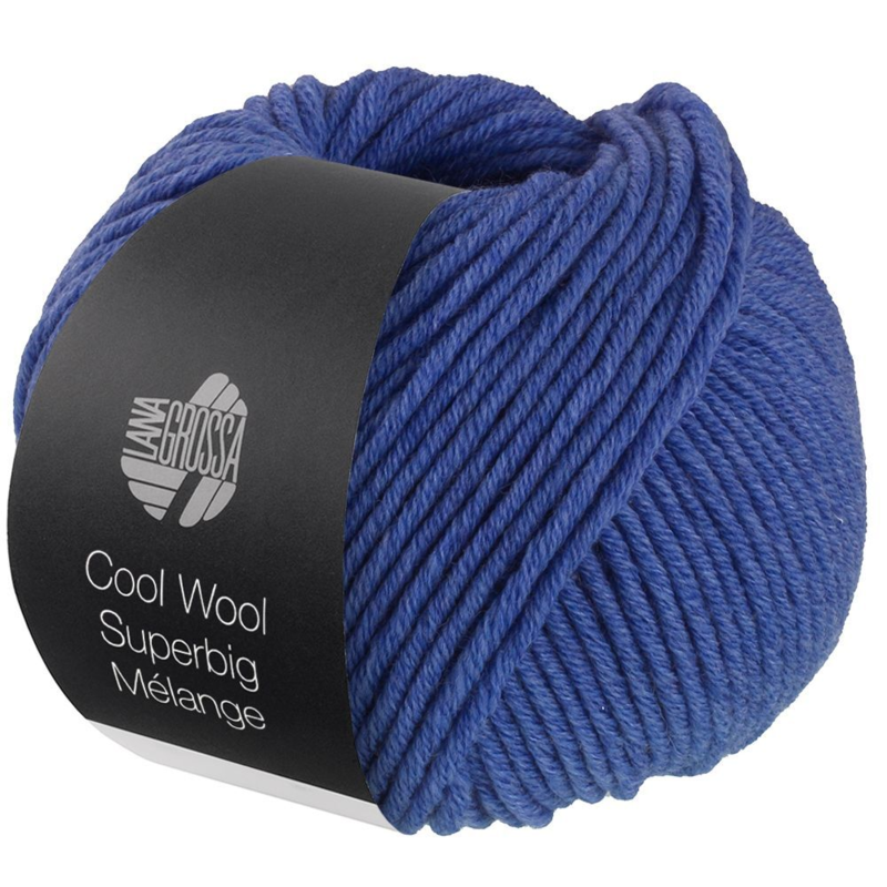 Lana Grossa Cool Wool Superbig 207 Bleu chiné
