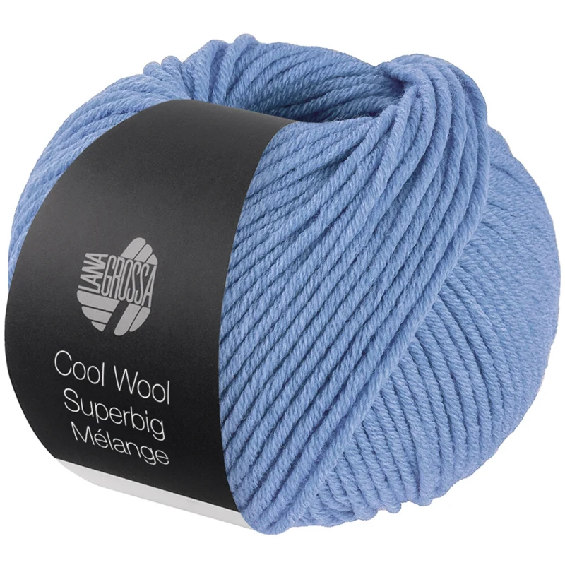 Lana Grossa Cool Wool Superbig 224 Bleu ciel chiné