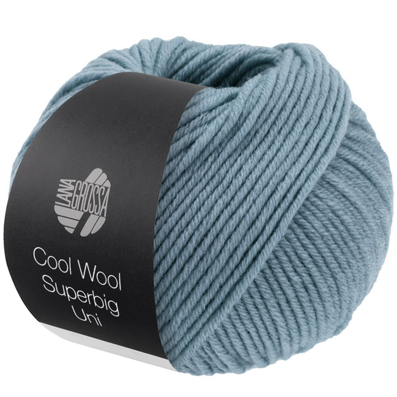 Lana Grossa Cool Wool Superbig 19 Bleu gris