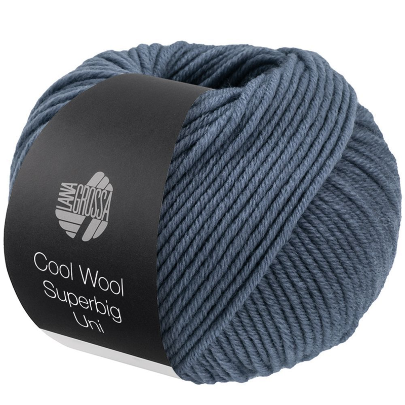Lana Grossa Cool Wool Superbig 18 Bleu acier