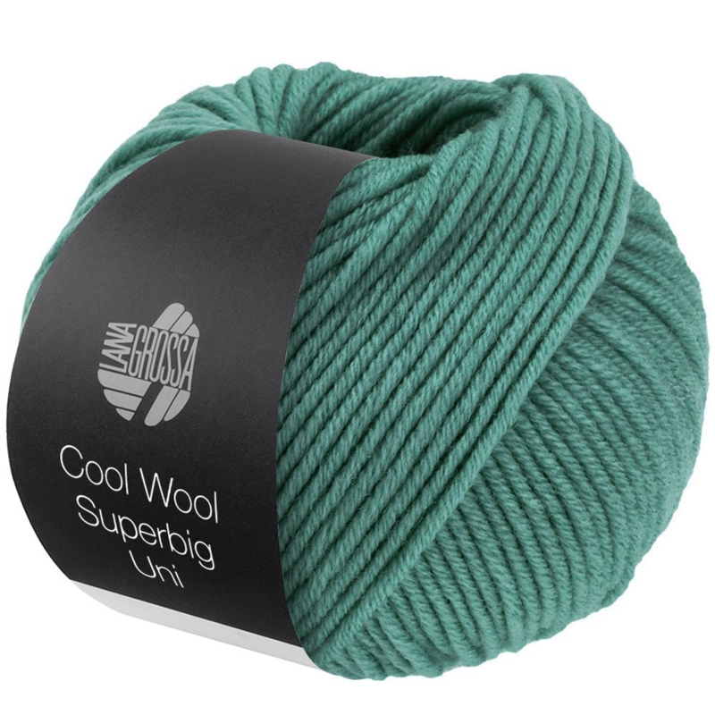 Lana Grossa Cool Wool Superbig 30 Vert mer clair