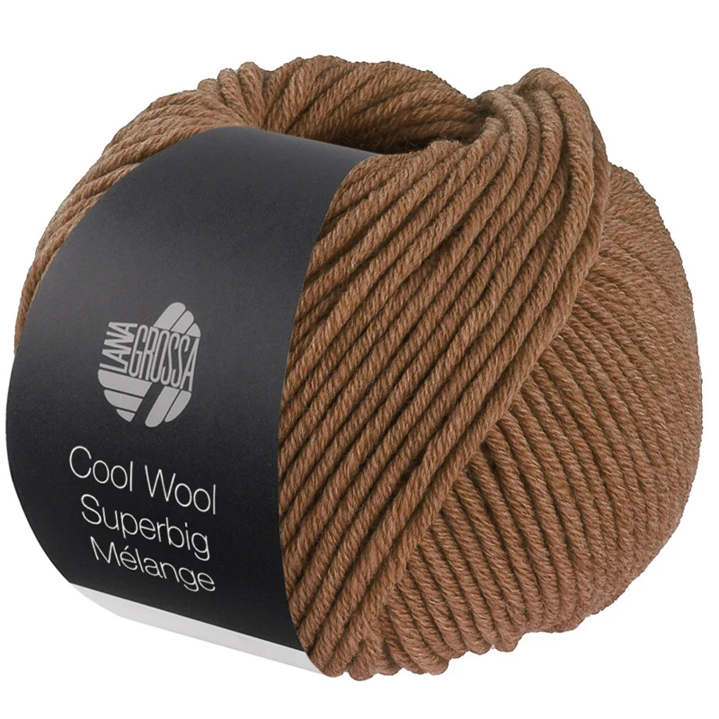 Lana Grossa Cool Wool Superbig 229 Nougat chiné