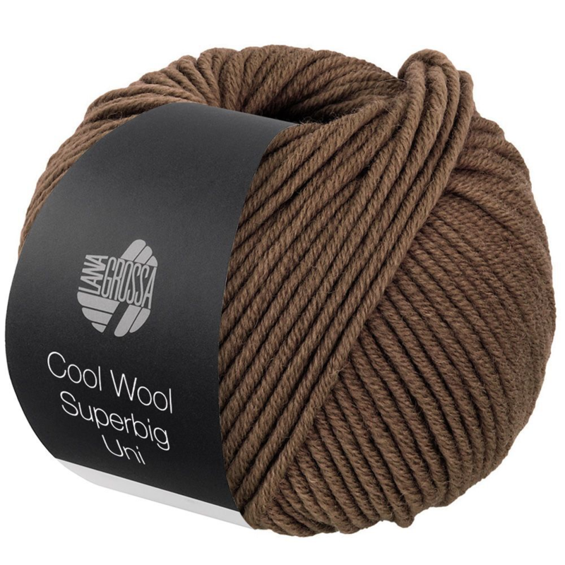 Lana Grossa Cool Wool Superbig 42 Brun gris