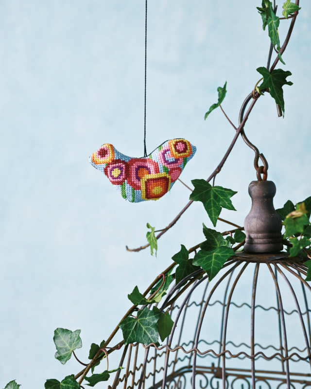 Kit de broderie Anneaux 10 x 6 cm