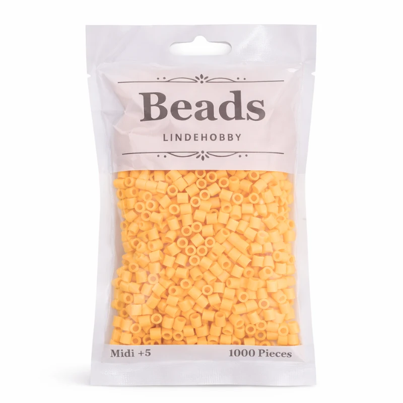 LindeHobby Beads 90 Orange pastel