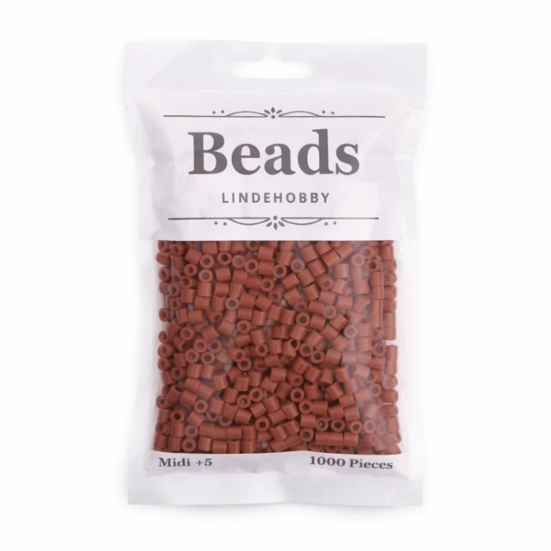 LindeHobby Beads 15 Bois rouge
