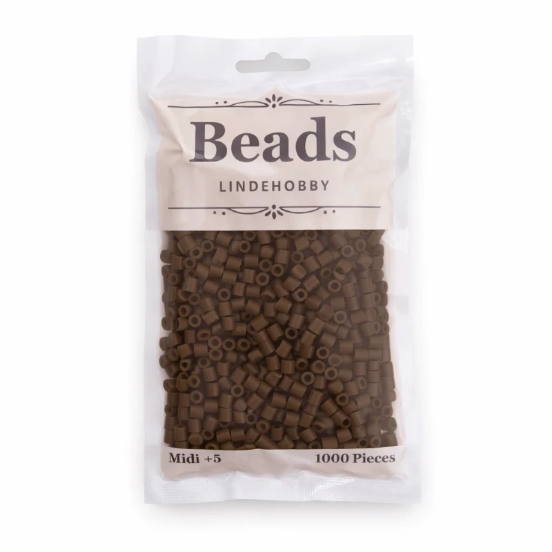 LindeHobby Beads 16 Marron