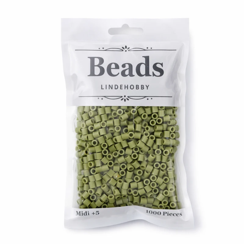 LindeHobby Beads 117 Vert sauge