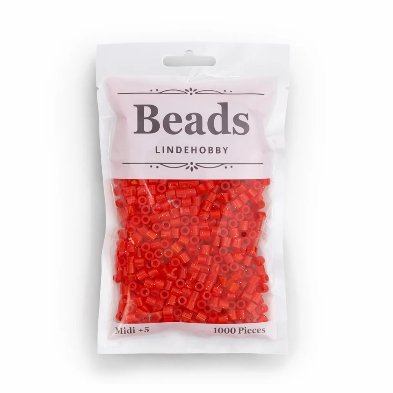 LindeHobby Beads Glitter 03 Rouge