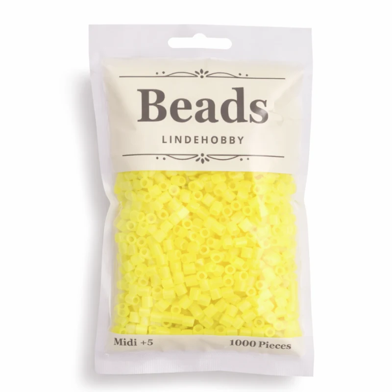 LindeHobby Beads Translucent 04 Jaune