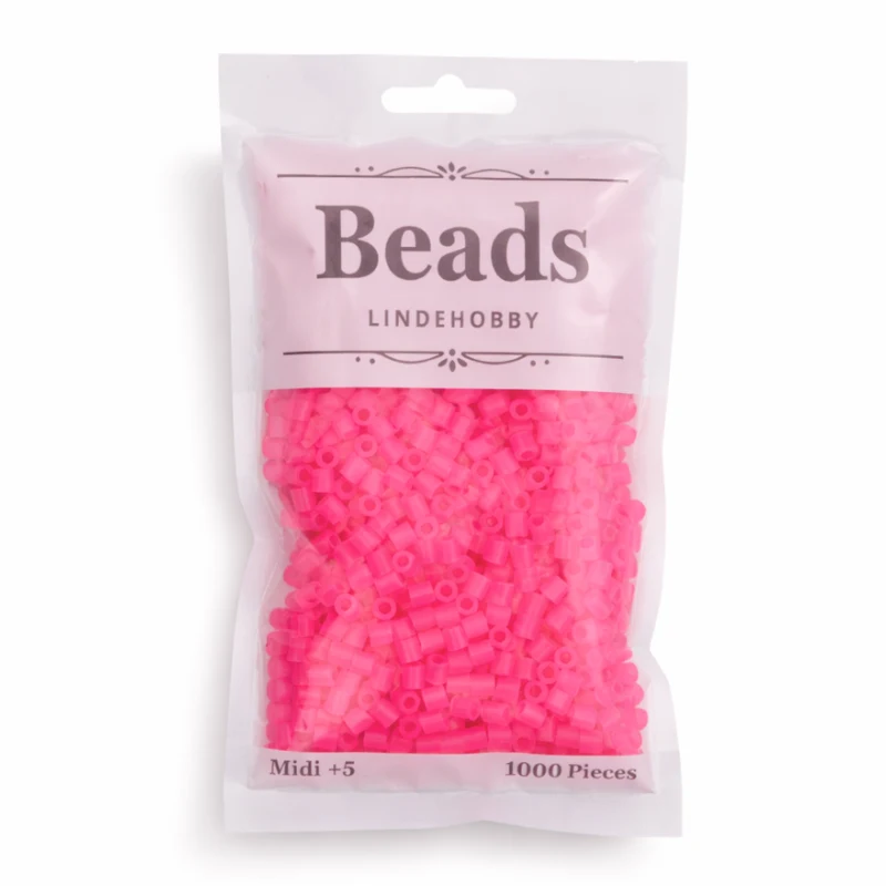 LindeHobby Beads Translucent 02 Rose
