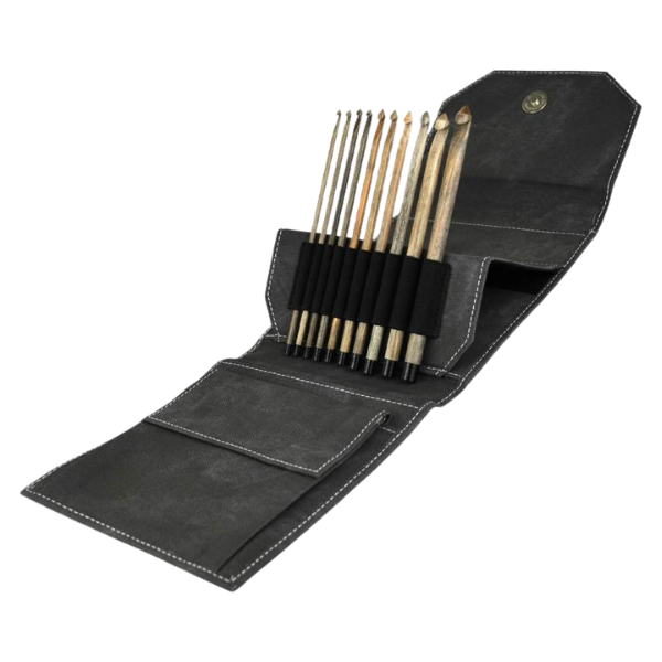 LYKKE Ensemble de Crochets Driftwood, Gris, 15 cm