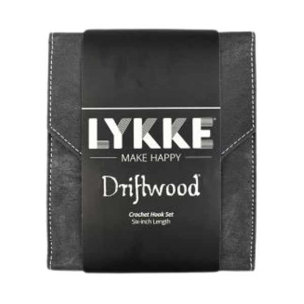 LYKKE Ensemble de Crochets Driftwood, Gris, 15 cm