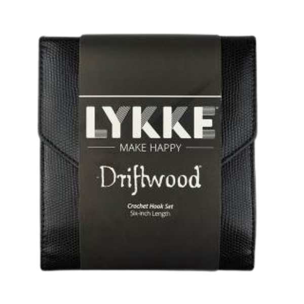 LYKKE Ensemble de Crochets Driftwood, Noir, 15 cm