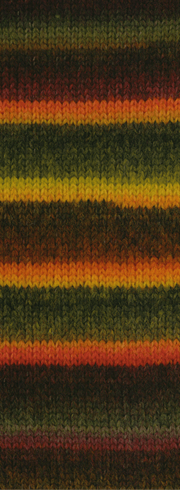 Lana Grossa Bomba 08 Brique-/gris rouge/brun gris/anthracite/gris foncé/olive/vert gris