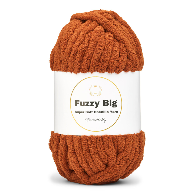 LindeHobby Fuzzy Chenille BIG 34 Cuivre