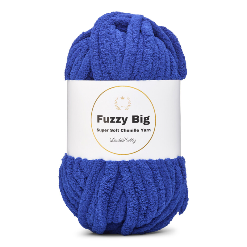 LindeHobby Fuzzy Chenille BIG 26 Bleu sax