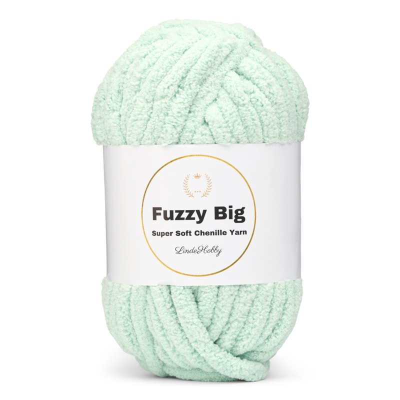 LindeHobby Fuzzy Chenille BIG 03 Vert menthe