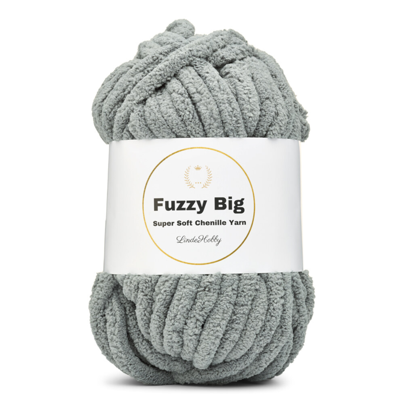 LindeHobby Fuzzy Chenille BIG 05 Gris foncé