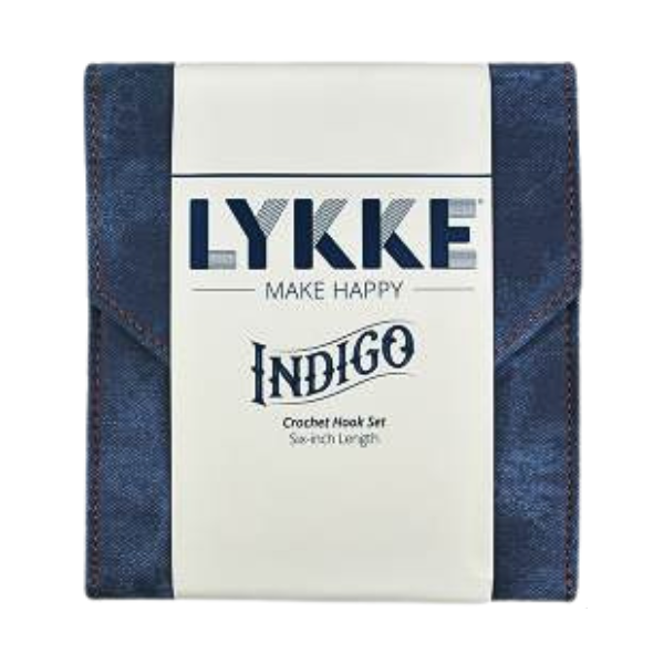 LYKKE Coffret de Crochets Indigo, Bleu, 15 cm