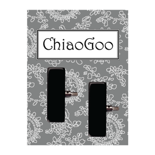 ChiaoGoo Arrêts De Câble, 2 Pcs Large Noir