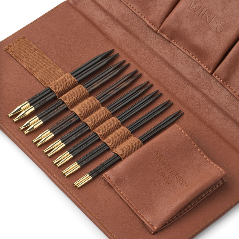 LindeHobby Eclipse Ensemble d’Aiguilles Circulaires Interchangeables, 13 cm