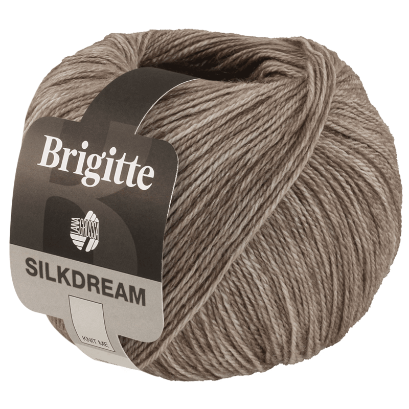 Lana Grossa Brigitte Silkdream 04 Beige gris