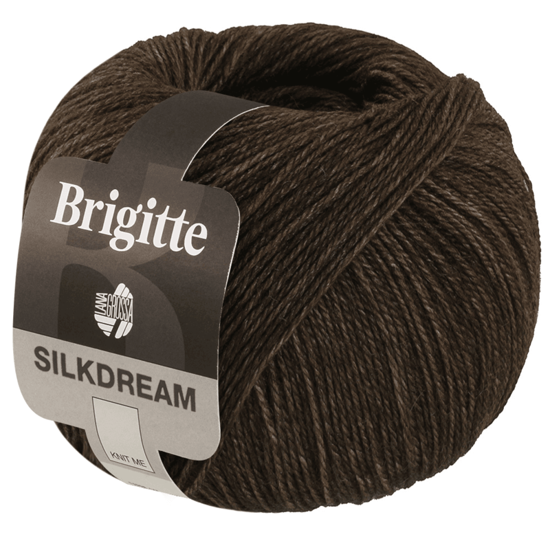 Lana Grossa Brigitte Silkdream 03 Brun gris