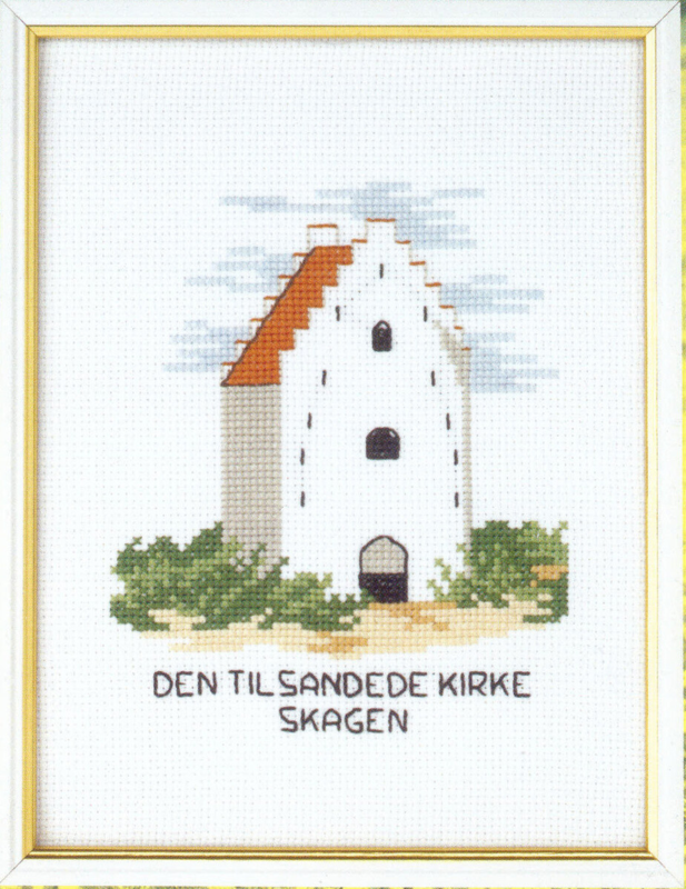 Kit de Broderie Église Enlisée 15 x 20 cm 5611