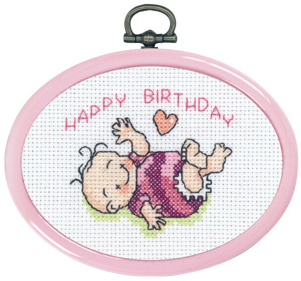 Kit de broderie Olivia 3 m/R5961/02 7 x 9 cm