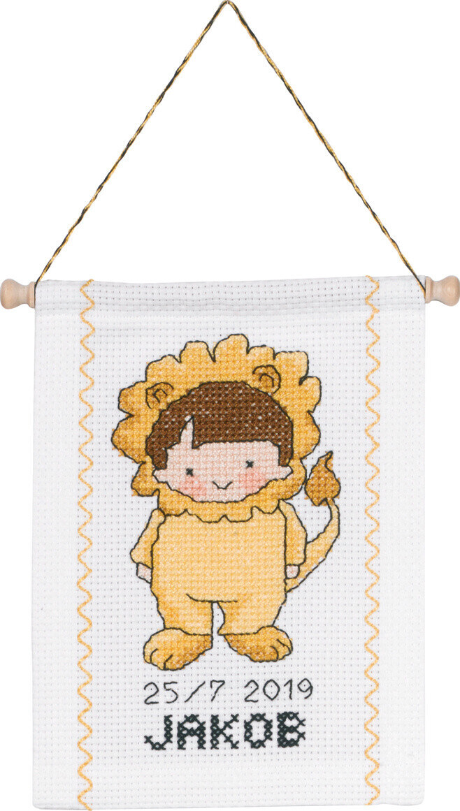 Kit de broderie Lion B5129/18 18 x 25 cm