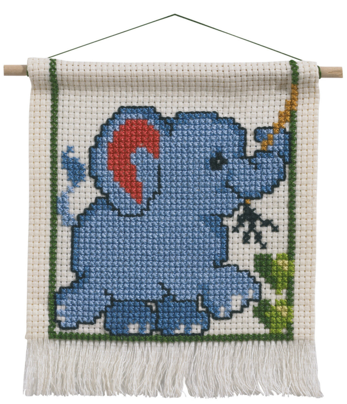 Kit de Broderie MFK Éléphant 16 x 18 cm m/5119/18