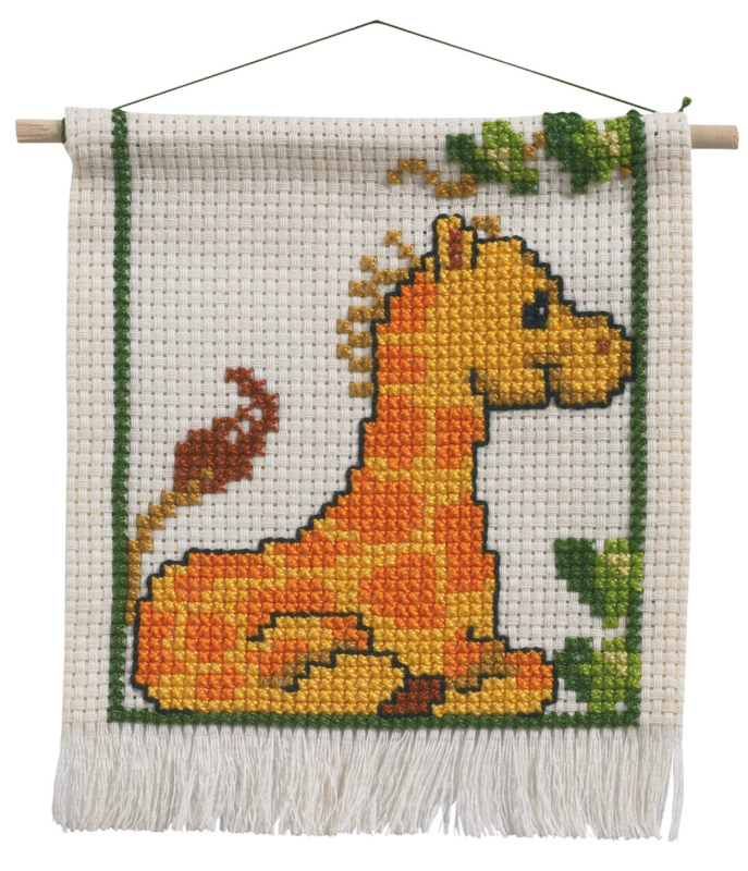 Kit de broderie MFK Girafe 16 x 18 cm m/5119/18