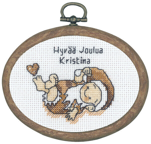 Kit de broderie Lutin couché m/5961/60 9 x 7 cm