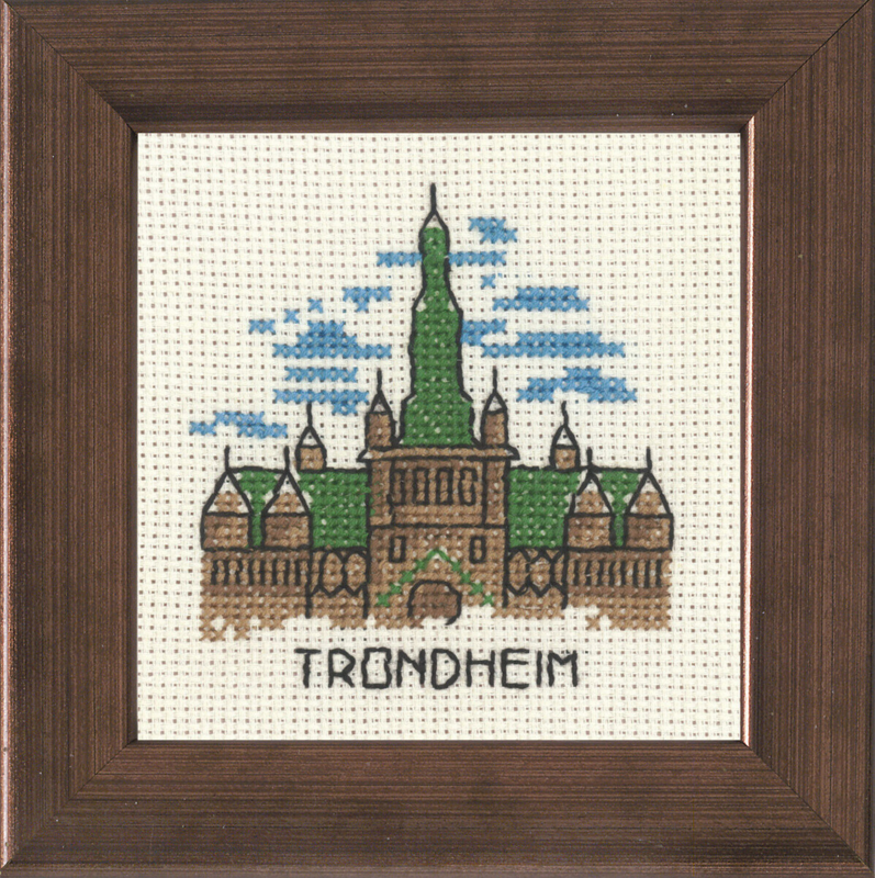 Kit de broderie Trondheim 10 x 10 cm R5370