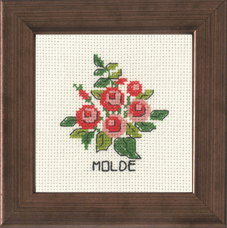 Kit de broderie Molde 10 x 10 cm R5370