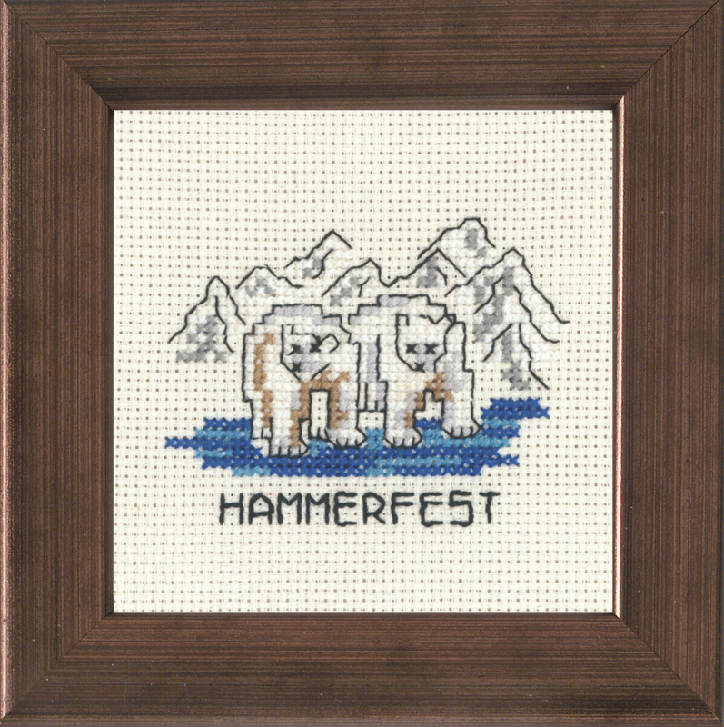 Kit de Broderie Hammerfest 10 x 10 cm R5370