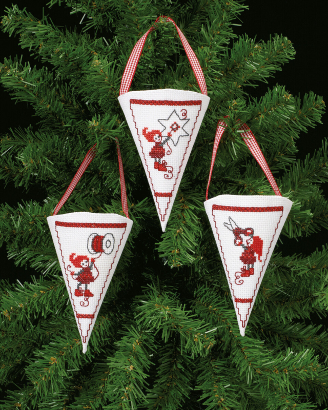 Kit de broderie Lutins actifs 10 x 13 cm