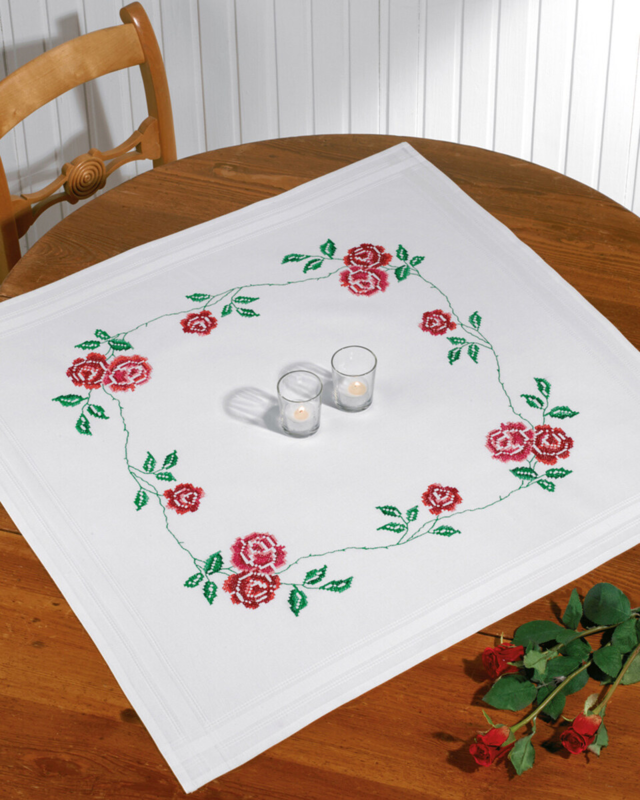Kit de Broderie Roses XXX 80 x 80 cm