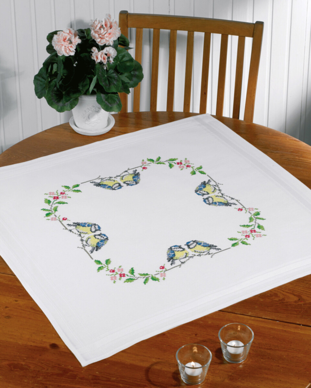 Kit de Broderie Oiseaux XXX 80 x 80 cm
