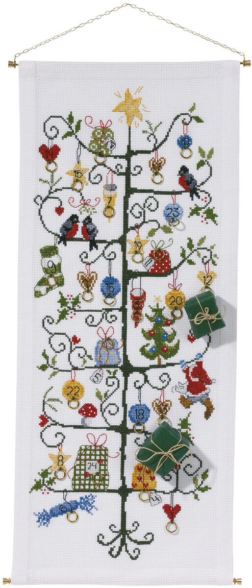 Kit de broderie Sapin de Noël 30 x 71 cm R5205/30