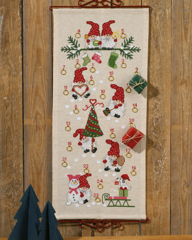 Kit de Broderie Amusement de Noël B/5135/32 32 x 71 cm