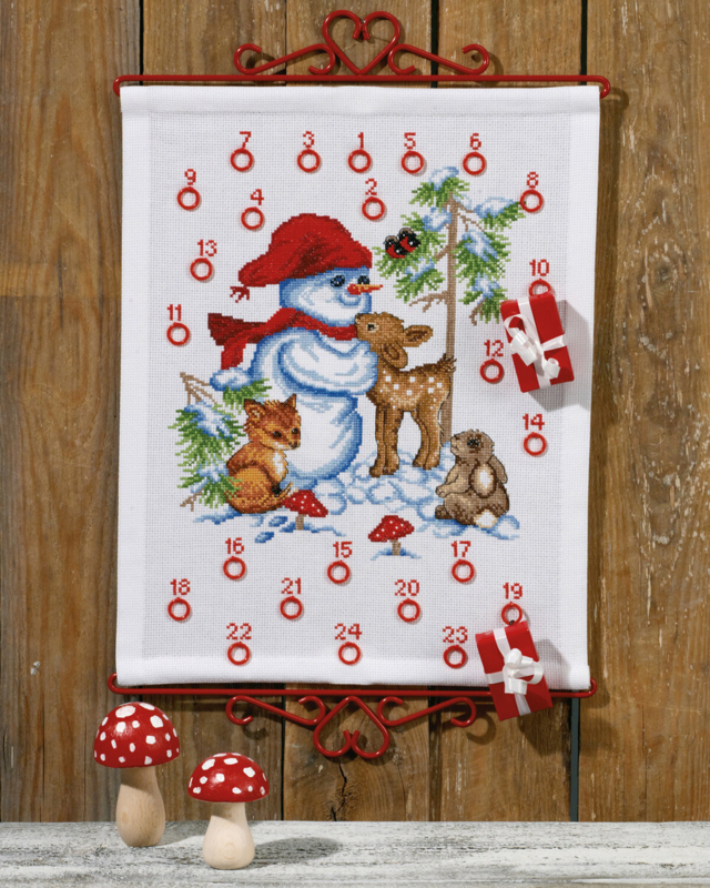 Kit de Broderie Bonhomme de Neige B5125/32 32 x 41 cm