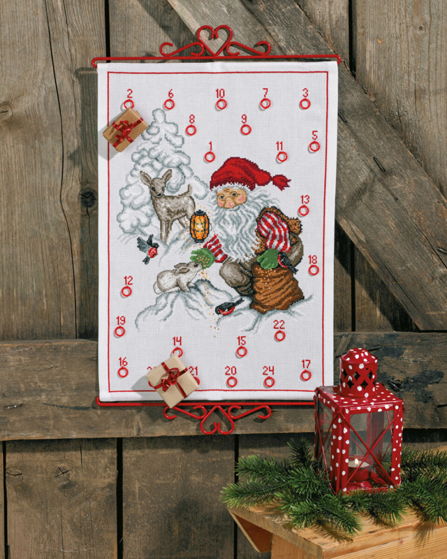 Kit de broderie Le Père Noël nourrit B 5125/35