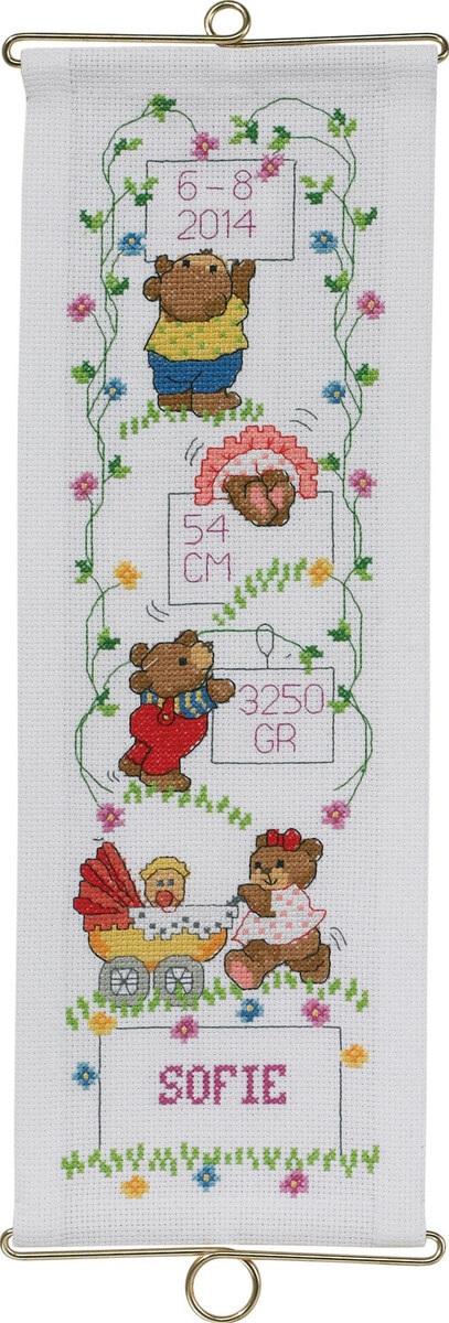 Kit de broderie Sofie incl/5188/14 14 x 40 cm