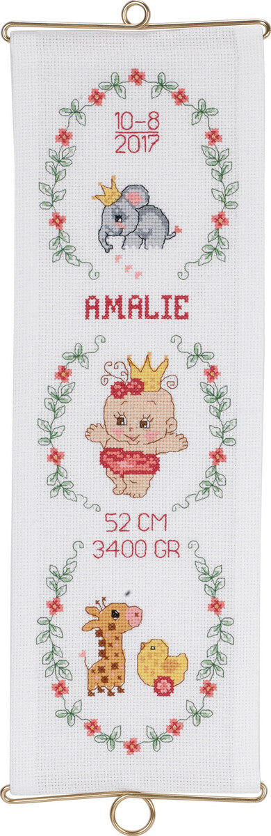 Kit de broderie Amalie m/5188/14 14 x 42 cm