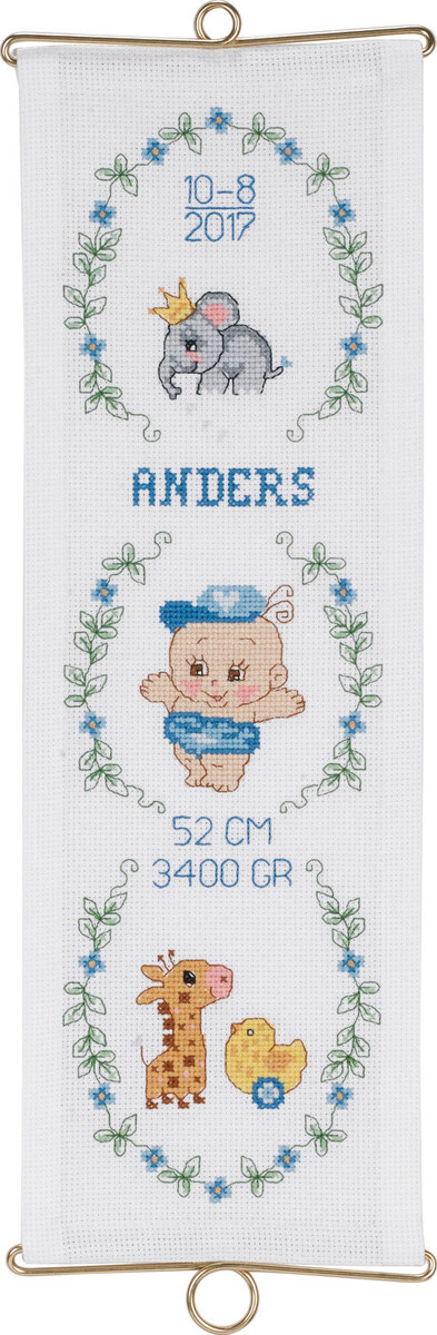 Kit de broderie Anders m/5188/14 14 x 42 cm