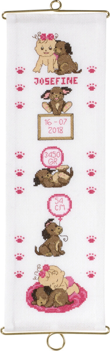 Kit de broderie Josefine m/5188/14 14 x 44 cm